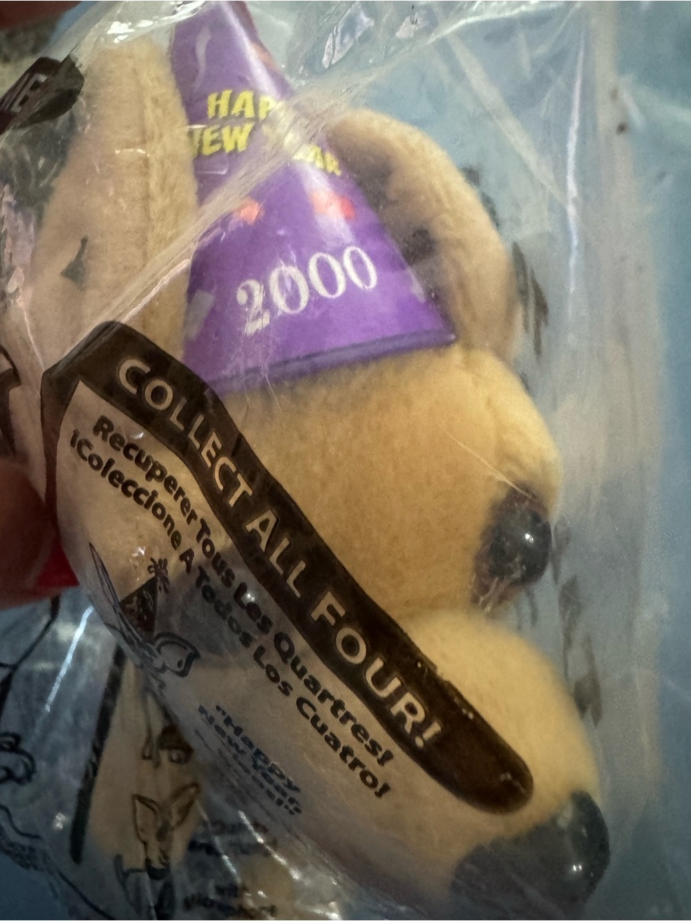 You quiero Taco Bell talking dog 2000 Chihuahua” happy new year amigo” (b2-5”